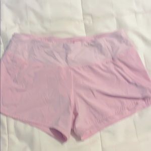 Lululemon speed short 4” inseam PINK